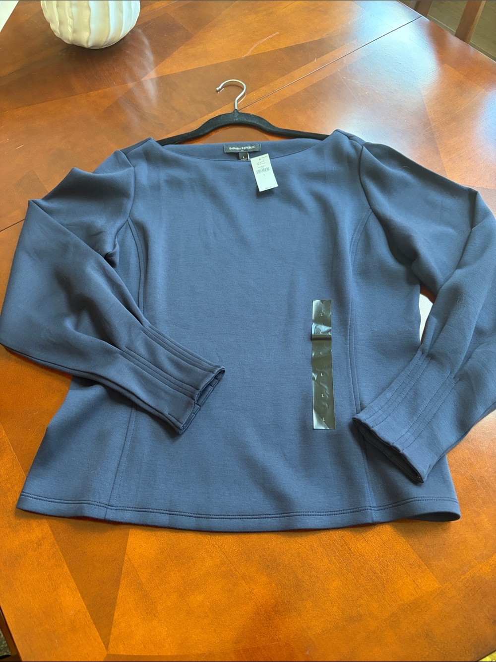 Banana Republic navy Blue Crewneck Top